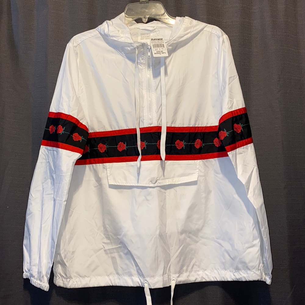 Rose Pattern Windbreaker Jacket🌹